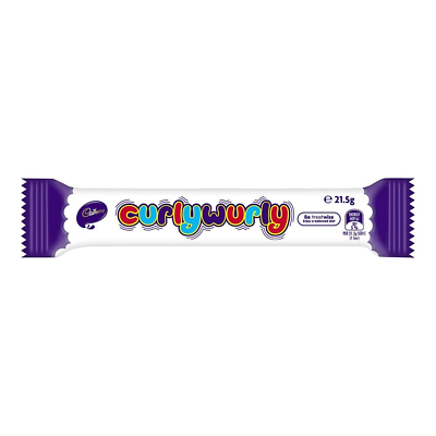 #ad 10 Bars Cadbury Curly Wurly British Milk Chocolate Bar 26G $10.97