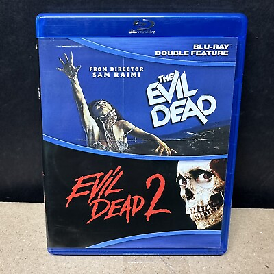 #ad The Evil Dead 1 Evil Dead 2 Blu Ray Double Feature $19.99