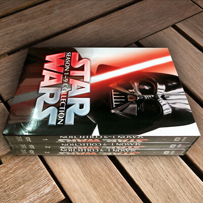 #ad Star Wars Season 1 9 15 Disc DVD Complete 9 Movie Collection Saga Brand New $21.80