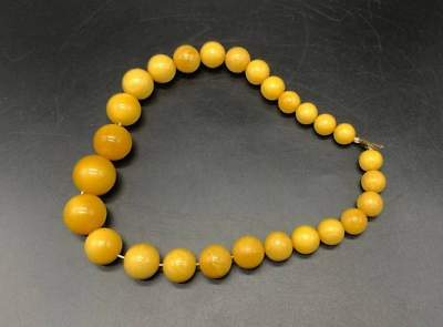 #ad Natural Amber Beads Natural Amber 108 grams $1100.00