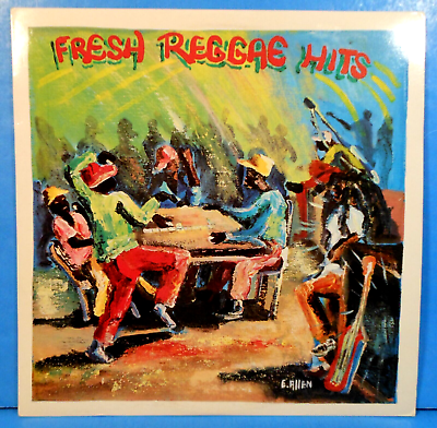 #ad FRESH REGGAE HITS LP 1988 VARIOUS REGGAE ARTISTS GREAT CONDITION VG VG $14.99