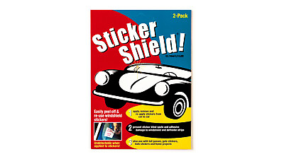 #ad Sticker Shield Windshield Sticker Applicator for Easy Application 4x6 2 Sheets $9.99
