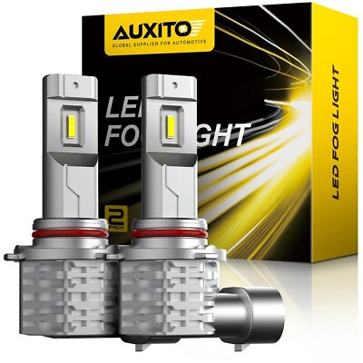#ad 2X AUXITO LED 9006 HB4 Fog DRL Light Bulbs 6500K HID White High Power Lamp M4 $19.99