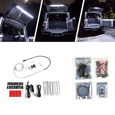 #ad #ad 5X Rear Tailgate LED Glass Gate Hatch Dome Light Bar For Jeep Wrangler JL JK 07 $24.99