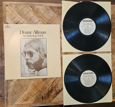 #ad Duane Allman An Anthology Vol. II 2 LP Capricorn 2CP 0139 1974 Pitman Press VG $29.99