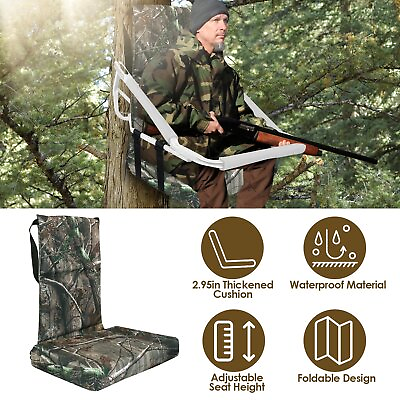 #ad Tree Stand Seat Replace Ladder Stand Seat for Hunting Outdoor Mountaineering $38.49
