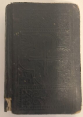 #ad Vintage 1890 The Key of Heaven Pocket Prayer Book MAY 8TH 1890 $99.95