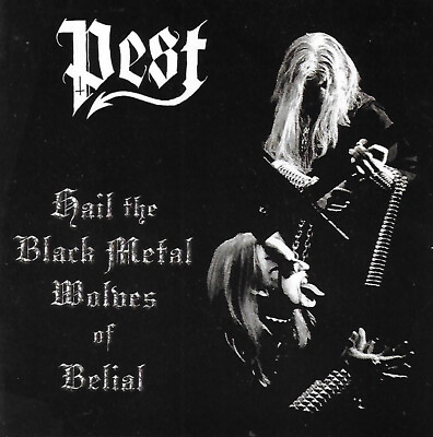 #ad PEST Hail The Black Metal Wolves Of Belial CD 2020 Satanic Warmaster Holocausto $9.99
