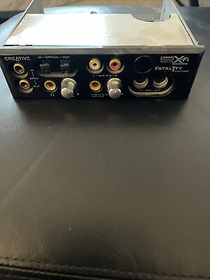 #ad Creative Labs Sound Blaster SB0250 X FI Hub Controller UNIT ONLY NO CABLES $60.00