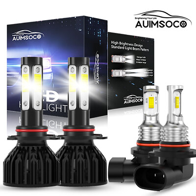 #ad LED Headlight Bulbs 9005 9006 High Low Beam For GMC Yukon XL 1500 2500 2000 2006 $39.69