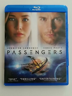#ad Passengers 2017 Blu ray Chris Pratt Jennifer Lawrence $5.19
