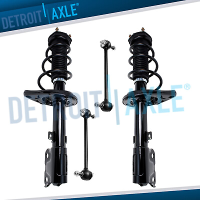 #ad 4pc REAR Struts w Coil Spring Sway Bars for 2012 2013 2014 Toyota Camry SE $179.72