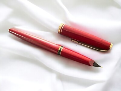 #ad MONTBLANC Fountain Pen Generation Red 18K F Nib $168.99