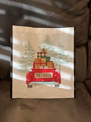 #ad Hallmark Merry Christmas Reusable Shopping Bag $2.00