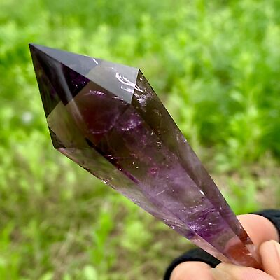 #ad 46G Natural Dream Amethyst Quartz Crystal Single End Magic Wand Targeted Therapy $43.00