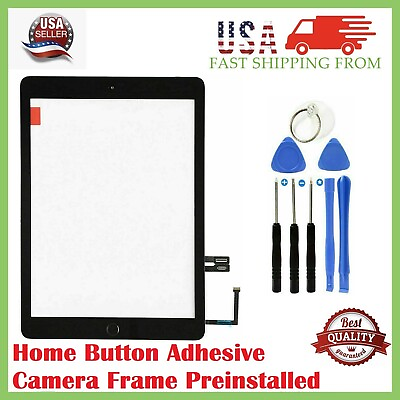 #ad For iPad 6 6th Gen A1893 A1954 Touch Screen Digitizer Replacement IC Black $11.48