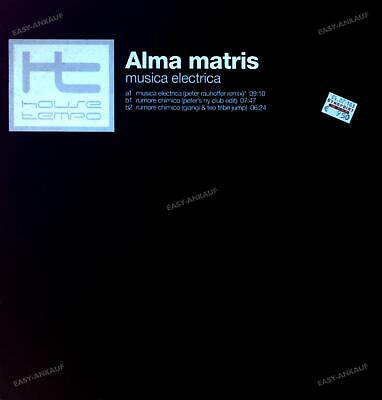 #ad Alma Matris Musica Electrica Maxi VG VG .* $11.99