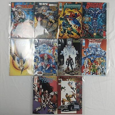 #ad Lot Of 10 Brand New Image Comics In Plastic Bags Vintage 1994 1995 After Brigade $19.99
