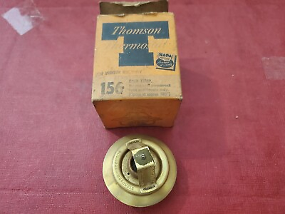 #ad Vintage Standard Thomson Thermostat No. 156 1933 1954 Pontiac 180° High Temp $9.82