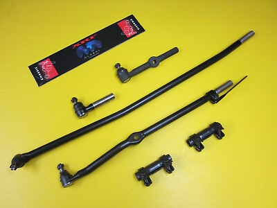#ad XRF Inner Outer Tie Rod End Drag Link 6 Piece Steering Dodge Ram 2500 3500 94 97 $295.13