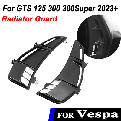 #ad For Vespa GTS 125 300 Super 2023 2024 New Radiator Guard Air Inler Grlds Cover $90.00