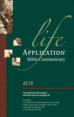 #ad Acts Life Application Bible Commentary Paperback By Osborne Grant R. GOOD $4.67