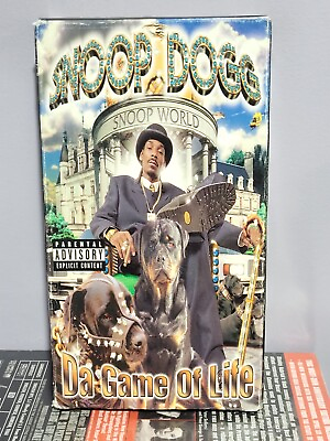 #ad Snoop Dogg Da Game of Life VHS 1998 Parental Advisory: Explicit Content C $19.99