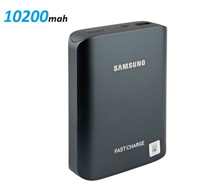 #ad OEM Samsung Fast Charge 10200 mAh Portable Battery Charging Power Bank Charger $13.99