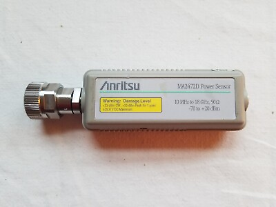 #ad Anritsu MA2472D Average Power Sensor 70 20 dBm 10 MHz 18 GHz US Seller $439.88