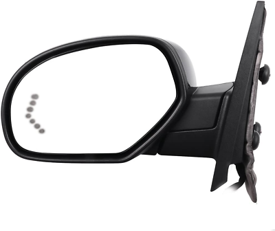 #ad Fit for Chevy for GMC Driver Side Mirror Towing Mirror Puddle Lights Memory Rear $120.99