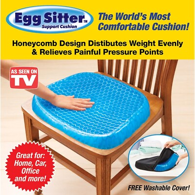 #ad #ad Egg Sitter Gel Support Cushion New $29.99