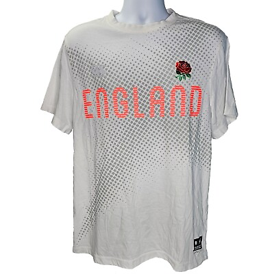 #ad Canterbury England Rugby T Shirt Mens Large Graphic Tee VapoDri $29.99