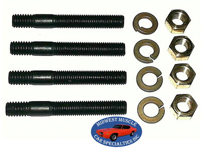 #ad GM Chevy Pontiac Olds 5 16quot; Engine Exhaust Intake Manifold Head Stud Bolt 4pc A $20.39