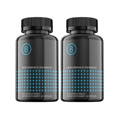 #ad 2 Pack Performer 8 Capsules Performance Enhancer Advanced Male Support 120 Cap $32.99
