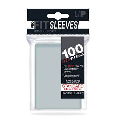 #ad Ultra Pro PRO Fit Standard Deck Inner Sleeves 100ct $4.50
