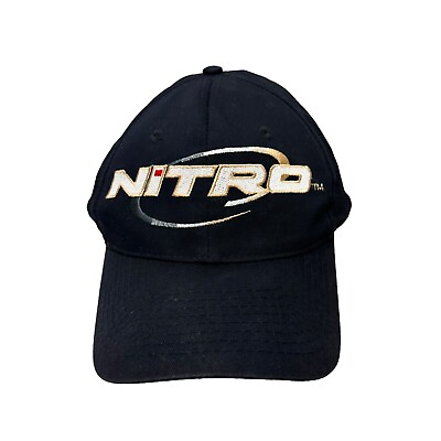 #ad Nitro Performance Fishing Boats Hat Cap Black Snapback Adjustable Fish Outdoors $14.88