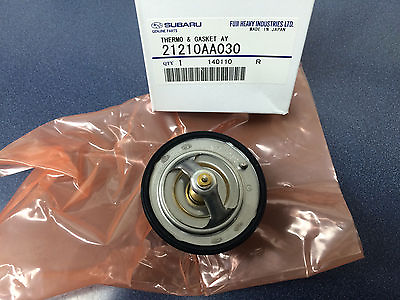 #ad Subaru Thermostat amp; Gasket Kit Legacy Forester Outback Impreza OEM 21210AA030 $26.99