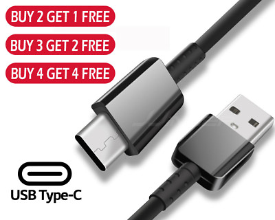 #ad 6FT USB C CABLE TYPE C to A FAST CHARGING DATA SYNC CHARGER CORD FOR SAMSUNG $3.99