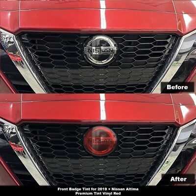 #ad Crux Motorsports Red Badge Overlay Tint for 2019 Nissan Altima $14.99