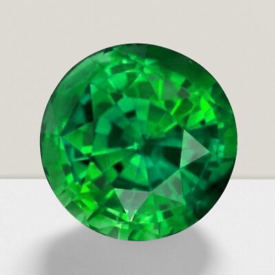 #ad Calibrated Emerald Round Cut Loose Gemstone 7 mm 1.30 Cts Gemstone $9.99