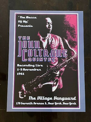 #ad John Coltrane Concert Jazz Poster 18X24 New $6.00