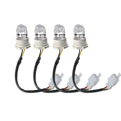 4 Replacement Bulbs for Hide A Way Emergency Hazard Warning Strobe Light Kit $33.99