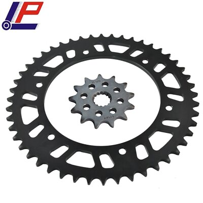 #ad LP520 CNC 14T 51T Front Rear Motorcycle Sprocket for Yamaha WR250 90 93 YZ250 $62.04