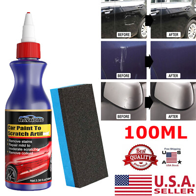 #ad Car Scratch Remover for Deep Scratches Paint Restorer Auto Polishing Repair Wax $9.48