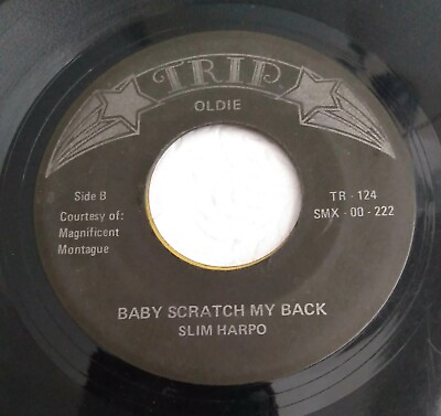 #ad Slim Harpo BABY SCRATCH MY BACK BB KING ROCK ME BABY TRIP OLDIE VG $11.89