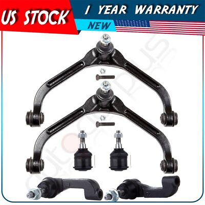 #ad For Jeep Liberty 6Pcs Brand New Suspension Front Control Arm Ball Joint tie Rods $86.25