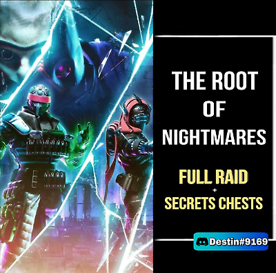 #ad The Root Of Nightmares Full Raid Challenge Secrets chest Xbox Psn Pc $11.99