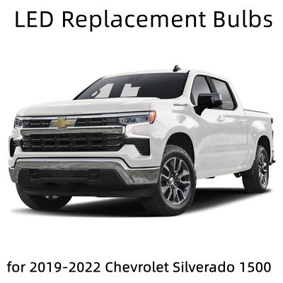 #ad LED Bulbs for 2019 2022 Chevrolet Silverado 1500 Turn Signal Light Reverse Light $9.98