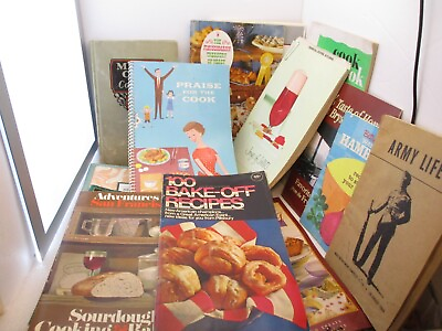 #ad Vintage Cook Books Cooking Pamphlet 1950 s On Lot of 16 $24.99