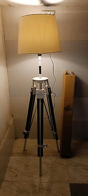 #ad Tripod Floor Lamp Stand Wooden for Corners Standing Light for Home Office Décor $175.00
